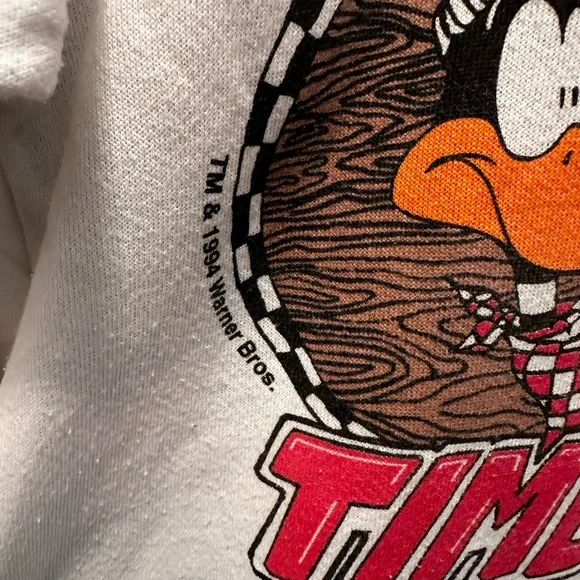 Vintage Taz All Over Print 1994 Freeze New York Looney Tunes T Shirt Size L